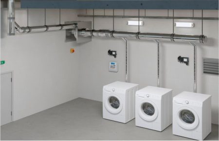 How to Plan Dryer Exhaust for an Interior Laundry Room